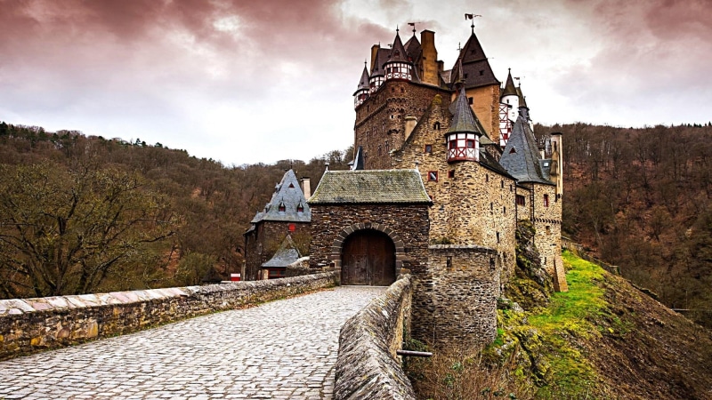europe, burg eltz, wierschem, germany, 1080P, castle, eltz castle