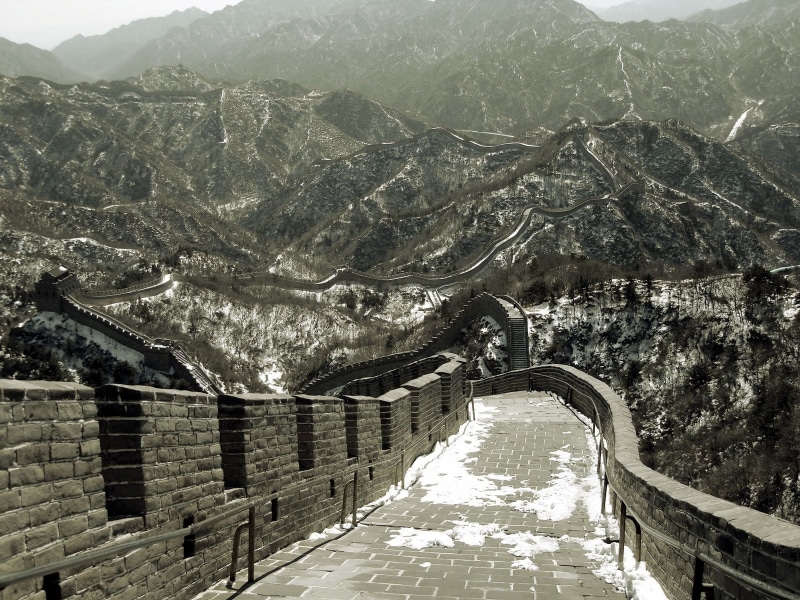 outdoors, beijing, china - East Asia, 720P, nature, non-urban scene, road, scenics, china, surrounding Wall, travel Destinations, stone Material, asia
