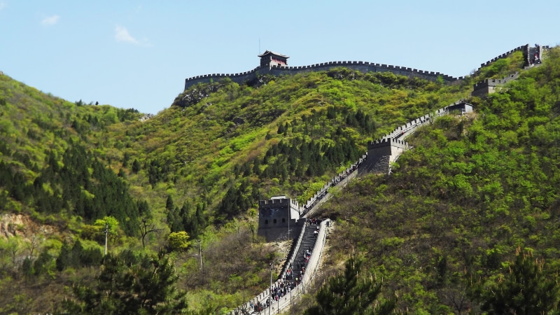 panorama, view, the height of the, china - East Asia, jinshangling, day, attractions, hill, history, scenics - nature, asia, landscape, the beauty of nature