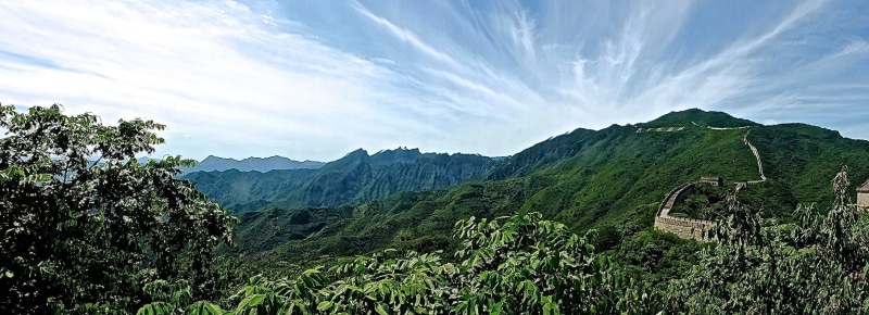 protection, beauty in nature, wall, landscape, sky, scenics - nature, nature, mountain range, travel destinations, historic, heritage, mountain, daytime