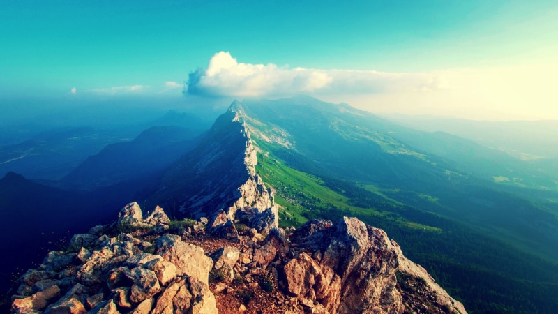 day, travel, rock, architecture, environment, cultures, non-urban scene, landscape, mountain Range, idyllic, famous Place, sunset, brown, plant, cliff