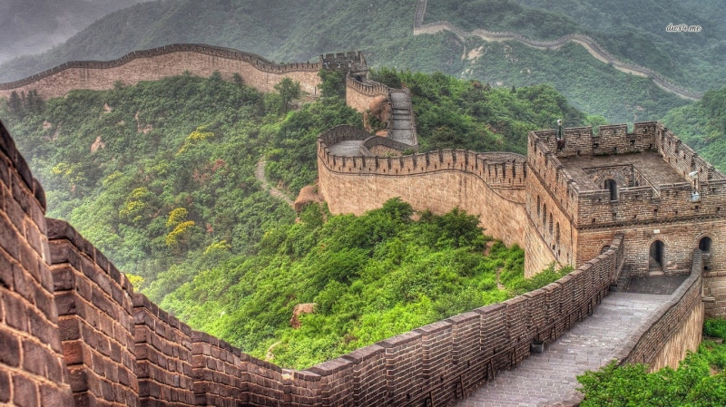 great wall of china, 720P