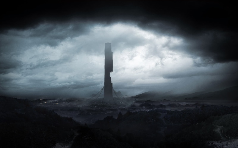 scenics - nature, landscape, dusk, beauty in nature, no people, climate, ominous, environment, overcast, video games, storm, power in nature, Half-Life