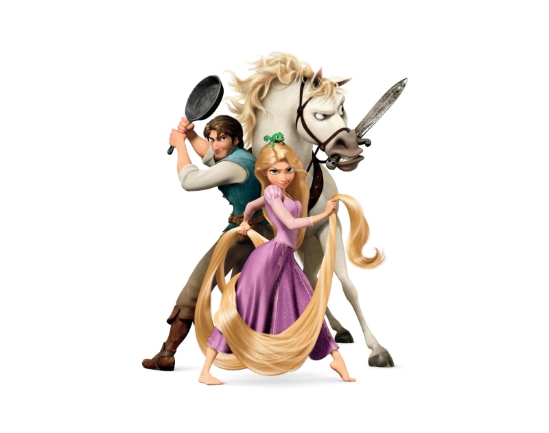 girls, Disney, Ryder, Tangled, fashion, women, human representation, Cartoons, happiness, holding, tangled disney rapunzel and flynn ryder, adult, flynn ryder