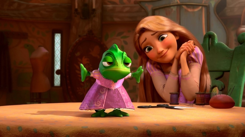 1080P, Tangled, Rapunzel, Frog