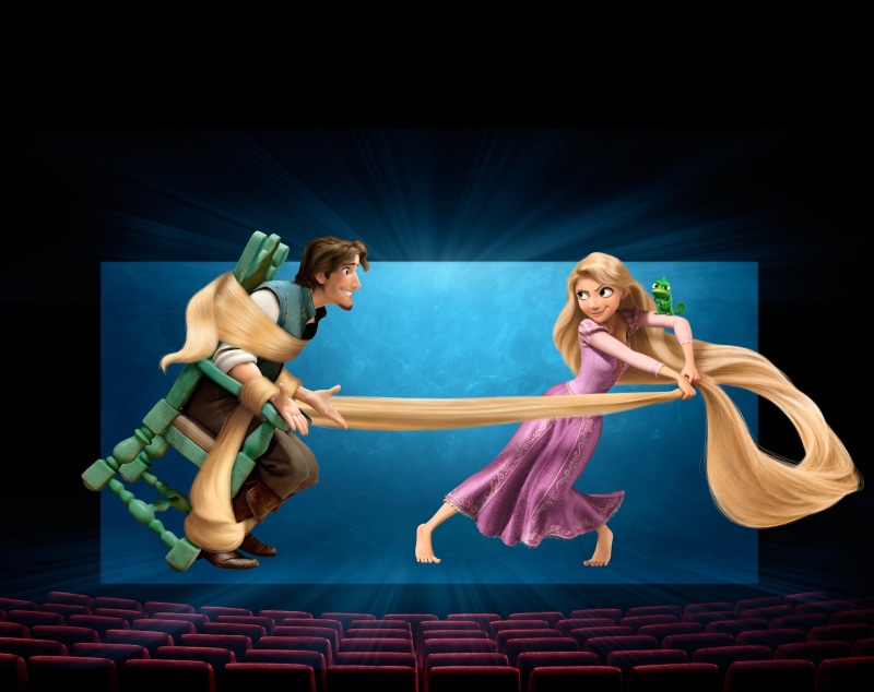 people, women, adult, young women, tangled 3d film, clothing, disney, lifestyles, fashion, young adult, swimming pool, studio shot, balance, two people