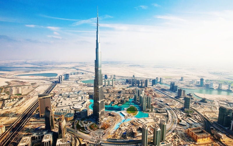 aka, dubai, burj, khalifa, 1080P