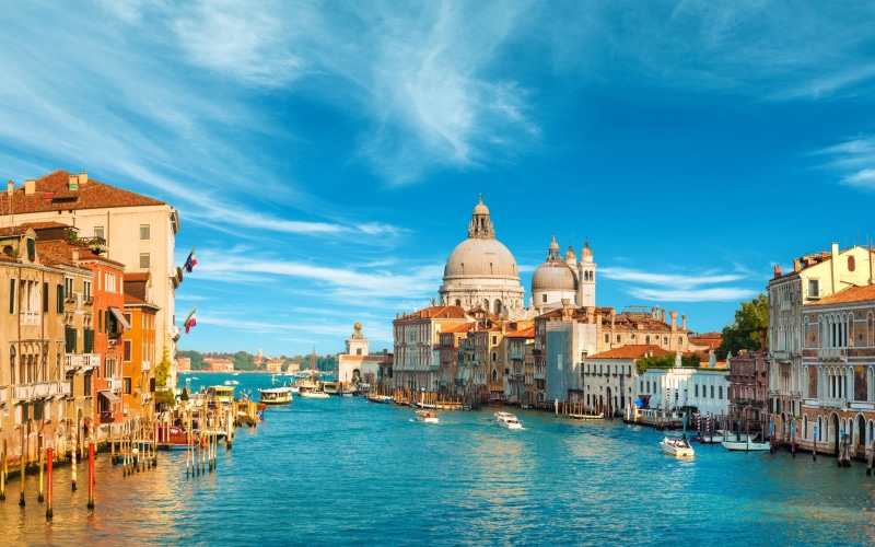 canal, city, k, venice, 4k, grand canal, italy, 2K, travel, boat, water, grand, sky