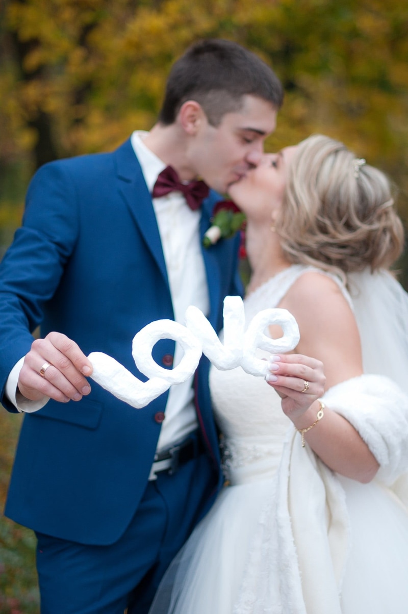bonding, kiss, positive emotion, wife, groom, women, veil, cutout, happiness, happy, couple - relationship, blur, wedding ceremony, wedding dress, emotion