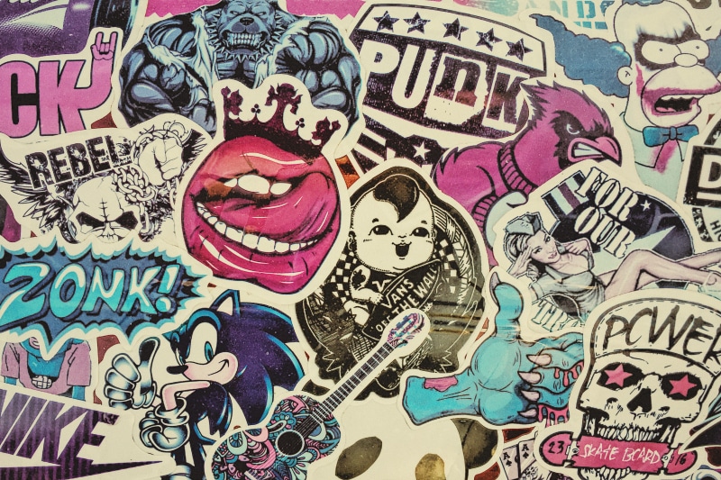 day, mural, mask - disguise, choice, mask, art and craft, full frame, wall - building feature, creativity, multi colored, human representation, pop culture