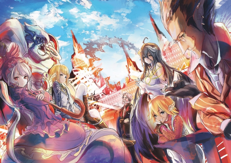 Cocytus (Overlord), no people, low angle view, cloud - sky, arts culture and entertainment, Aura Bella Fiora (Overlord), Mare Bello Fiore (Overlord), celebration