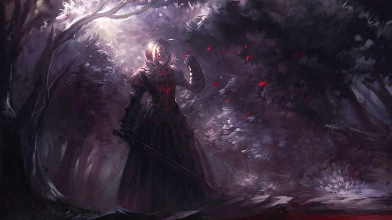 smoke - physical structure, water, real people, anime, 1080P, fantasy art, headwear, anime girls, warrior, indoors, full length, men, Saber, holding, one person