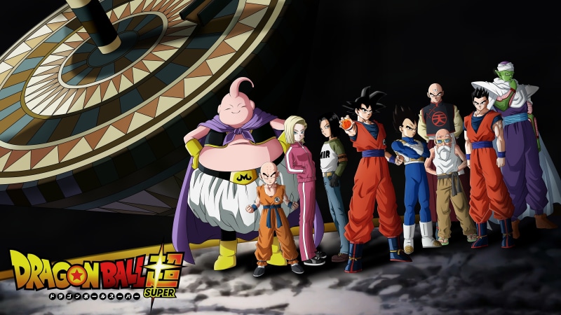 To kurir, kanji, Dragon Ball Super, Majin Boo, Tenshinhan, Goku, Dragon Ball, Android 17, 8K, Vegeta, anime, game, Gohan, asistic, Android 18, Lazuli