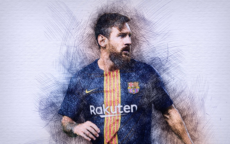 Argentinian, Soccer, 2K, Lionel Messi, FC Barcelona