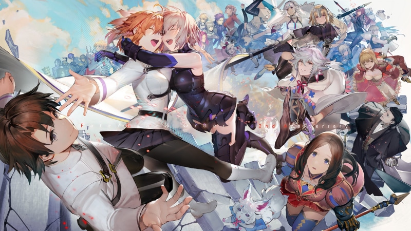 Arthur Pendragon (Fate/Grand Order), Scathach (Fate/Grand Order), Assassin (Fate/Zero), Altera (Fate/Grand Order), Ritsuka Fujimaru, Enkidu (Fate/Grand Order)