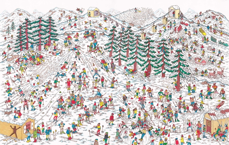 1080P, Waldo, Game, Cartoon, Wheres Waldo?