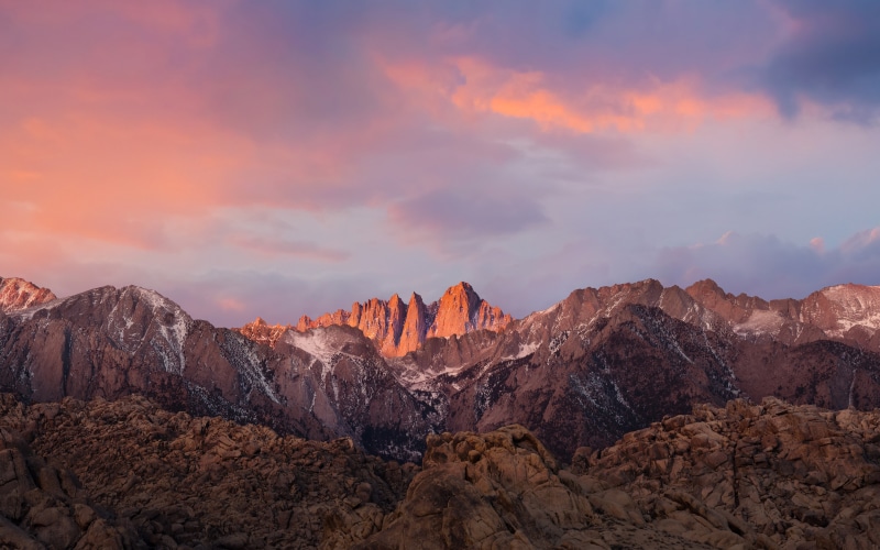 Sierra, 4K, Mountains, macOS, k