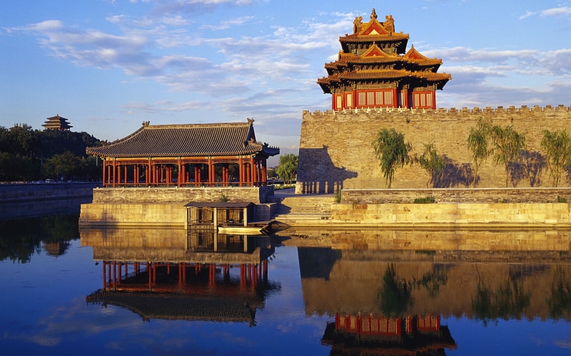 building, 1080P, temple, China, architecture