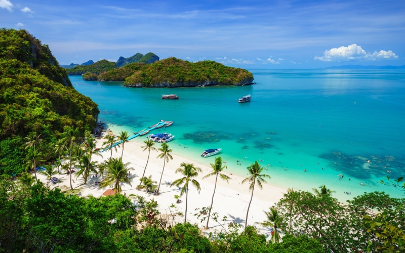 park, hd, thailand, thong, mu, samui, 1080P, national, ang, koh, ko, beautiful, coast
