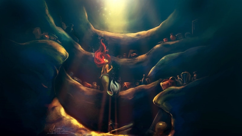 princess, disney, mermaid, sea, 1littlemermaid, 1080P, adventure, little, ocean, underwater, cartoon, animation, ariel, fantasy, family