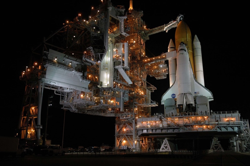 building exterior, nasa, space, night, time, fuel and power generation, container, rocket, architecture, brown, machine, technology, nature, discovery