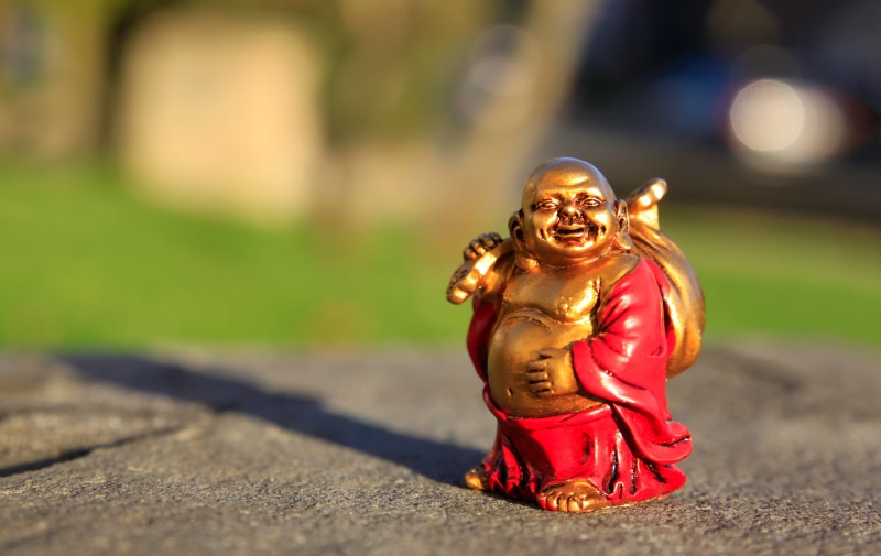 wealth, chinese, people, temple, teeth, day, traditionally, belief, japanese, traditional clothing, smiling, decorative, buddhist, buddhism, religion, figurine