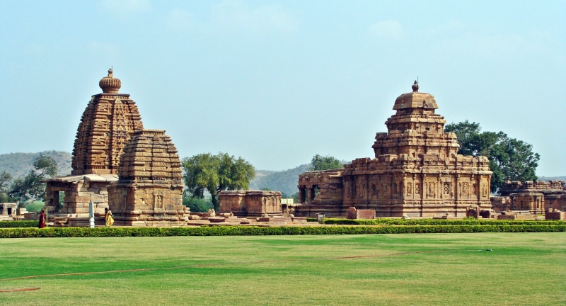 travel destinations, unesco world heritage, pagoda, karnataka, building exterior, building, religion, tourism, monuments, architecture, place of worship