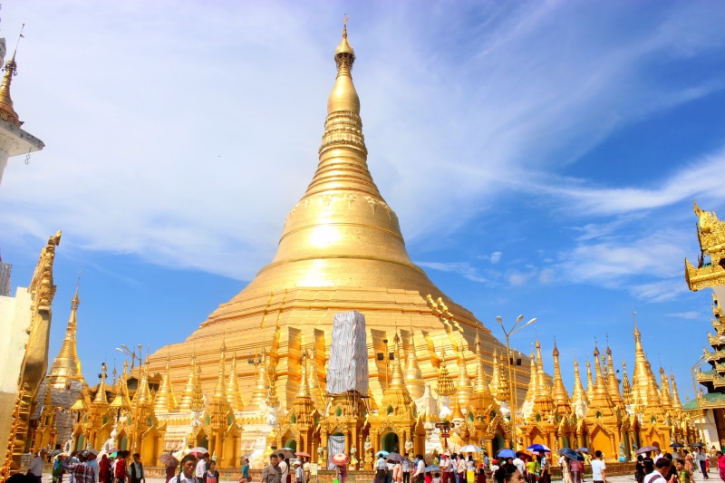 travel destinations, 2K, building exterior, spire, shwedagon, belief, tourism, shwedagon pagoda, myanmar, outdoors, asia, burma, spirituality, religion