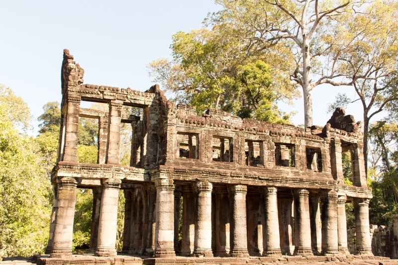 ruins, Angkor Wat, Asian architecture, 5K, temple, Cambodia