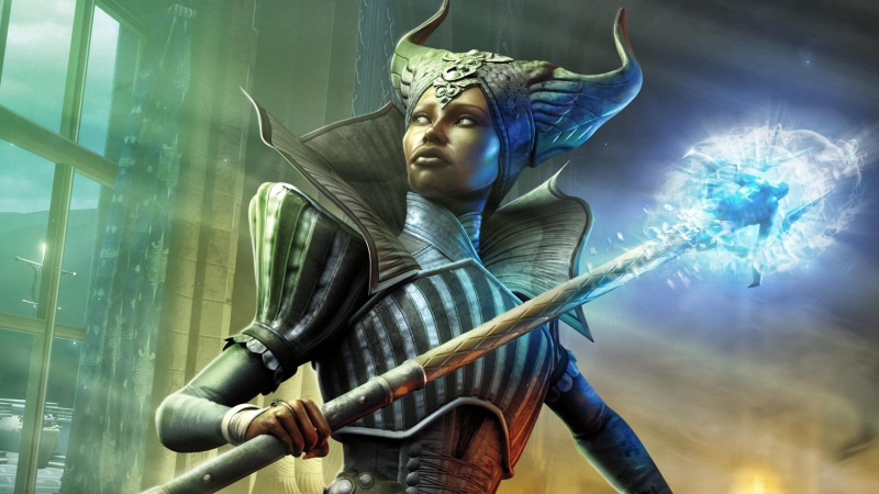 horn, dragon age: inquisition, age, dragon, woman, 1080P, character, games, inquisition, vivienne, dragon age