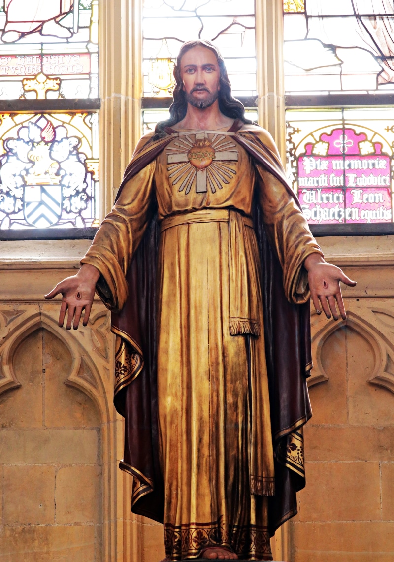 statue, art and craft, holy, place of worship, figure, religious, christi, sculpture, church window, belief, faith, religion, spirituality, church, indoors
