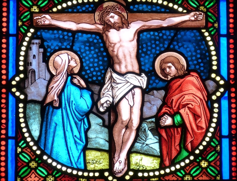 sculpture, suffering, religion, representation, illustration, male likeness, christian, shirtless, faith, stained glass window, men, christs, 2K, church window