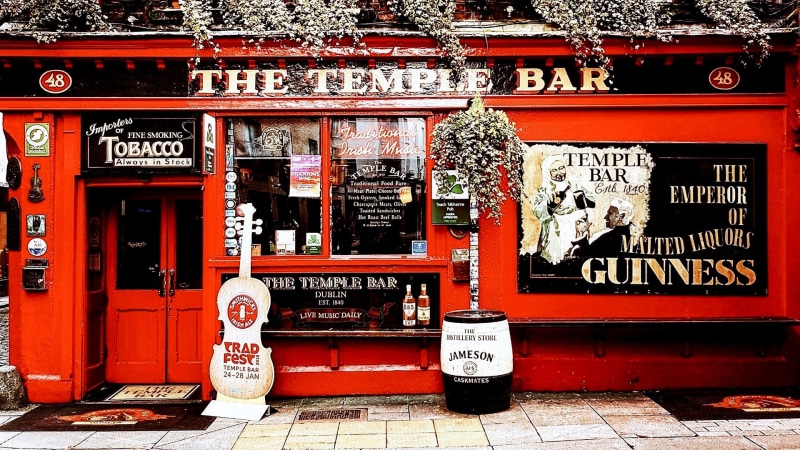 bar, pub, temple bar, the temple bar, europe, dublin, 1080P, ireland