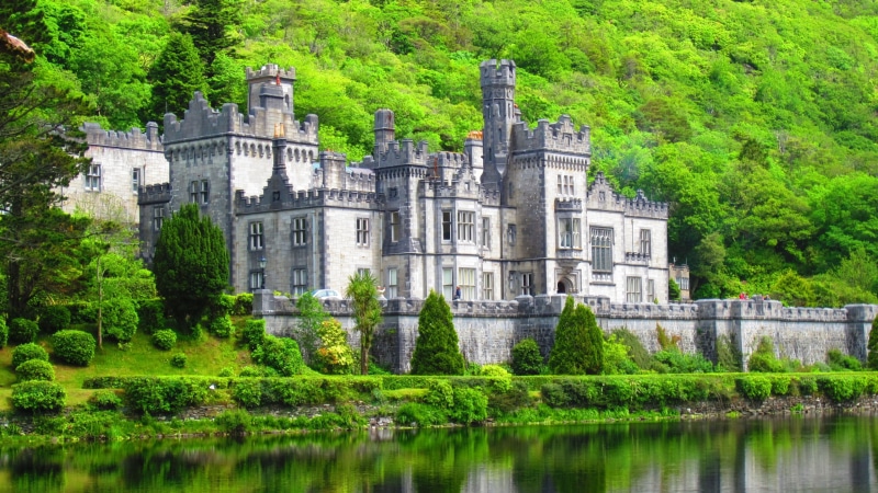 ireland, 4K, europe, water, castle, nature