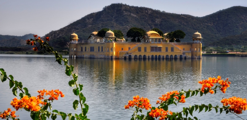mountains, panorama, landmark, india, beauty in nature, travel destinations, building, scenic, flowering plant, built structure, building exterior, plant