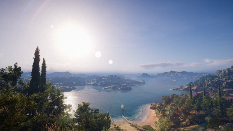 Assassins Creed: Odyssey, 2K, video games, Assassins Creed, screen shot, landscape