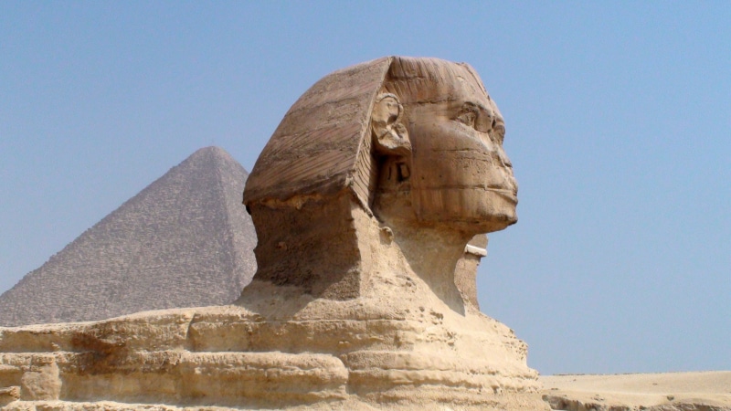 history, egyptian Culture, ancient civilization, 2K, tomb, human representation, giza, outdoors, public domain, the past, clear sky, the Sphinx, travel destinations