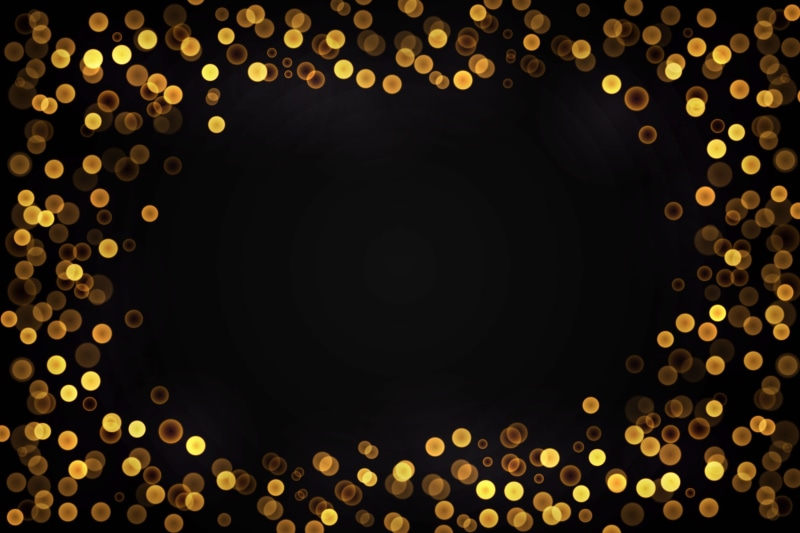 new year, gold, golden, 2K, sparkle, bokeh, celebration, background