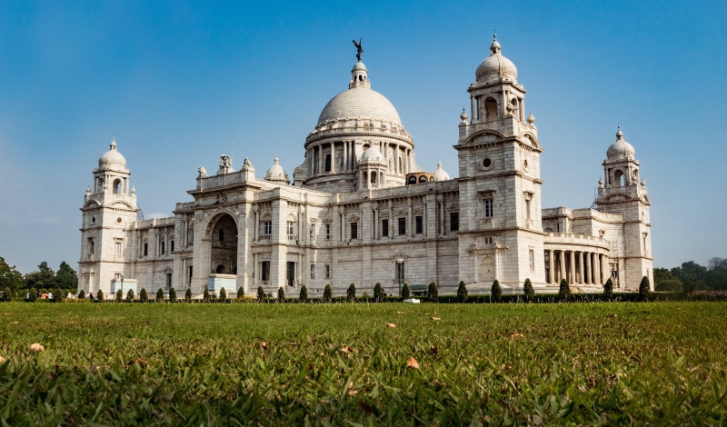religion, nature, history, east, dome, memory, heritage, kolkata, outdoor, scenery, classical style, historical, sharp, sky, asia, panoramic, scene, low