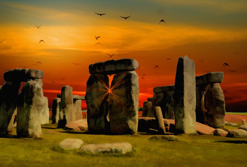 europe, britain, history, monolith, prehistoric, landmark, vertebrate, flying, ancient, outdoors, magical, culture, stonehenge, outdoor, england, great