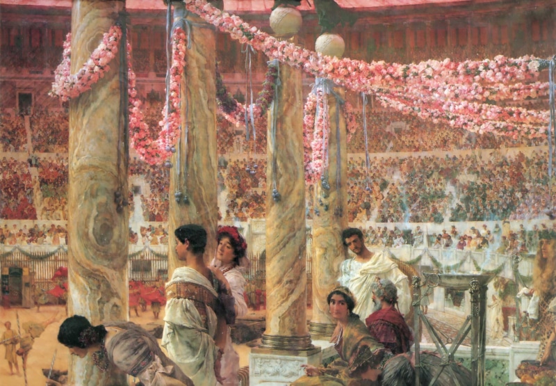 religion, representation, group of people, Ancient Rome, male likeness, human representation, indoors, men, art and craft, classic art, architecture, people