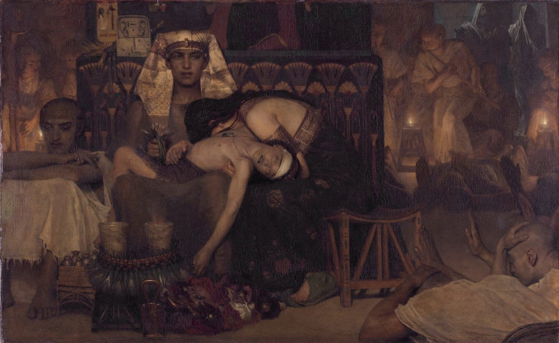 the past, architecture, male likeness, history, statue, spirituality, art and craft, place of worship, female likeness, classic art, no people, Lawrence Alma-Tadema