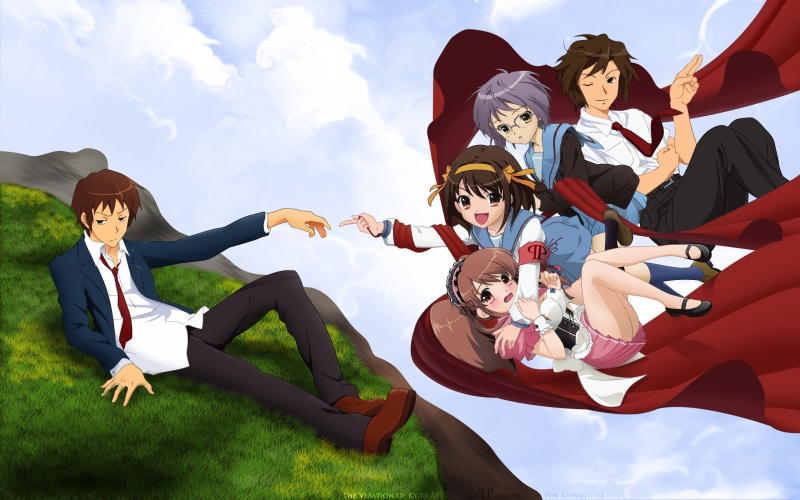 haruhi, anime, suzumiya, the, melancholy, hd, cartoon/comic, adam, 2K, creation