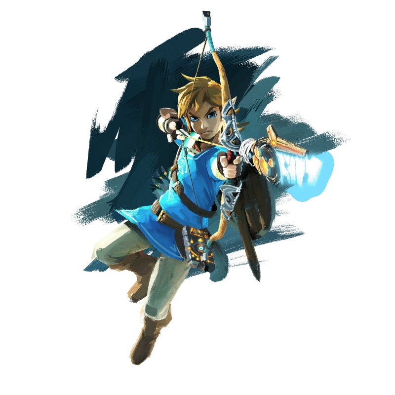 4K, young women, animal wildlife, Link, full length, botw, sky, outdoors, zelda, leisure activity, The Legend of Zelda, young men, studio shot, clothing