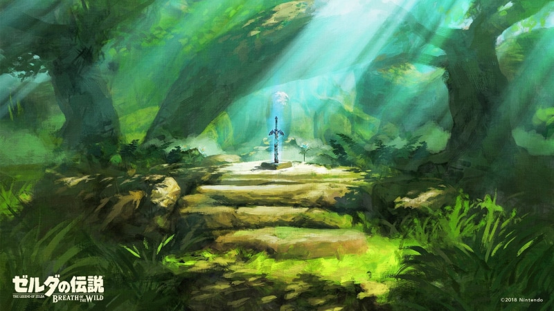 Zelda, The Legend of Zelda: Breath of the Wild, 1080P, Master Sword