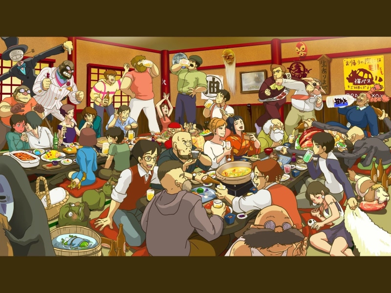 720P, Porco Rosso  Spirited Away  Castle in the Sky  My Neighbor Totoro  Princess Mononoke  anime  Studio Ghibli  Howls Moving Castle  Hayao Miyazaki  Nausicaa