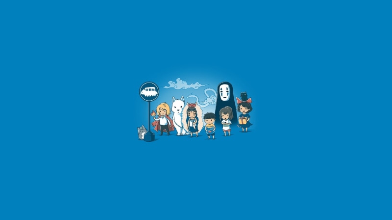 jiji, san, howls moving castle, mononoke hime, calcifer, spirited away, 1080P, anime, kiki, characters, ponyo, howl, chibi, ogino chihiro, totoro, kikis delivery service