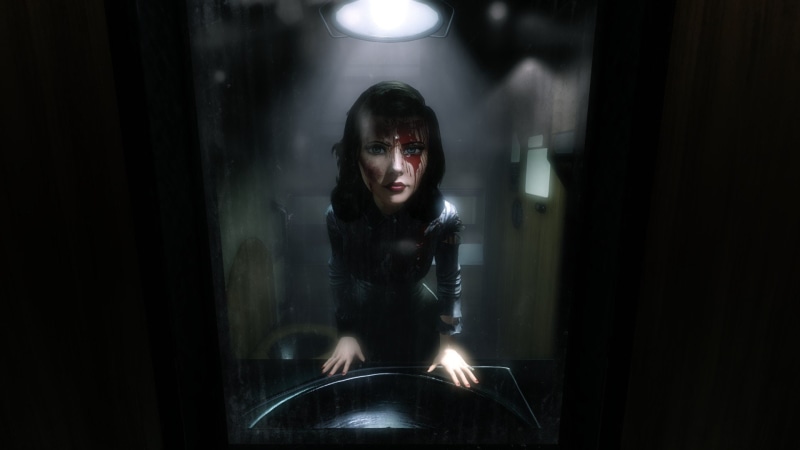 games, hd, horror, video, burial, art, fear, px, illuminated, motion, night, bioshock, dark, flashlight, halloween, sea, mouth open, childhood, shot, ghost