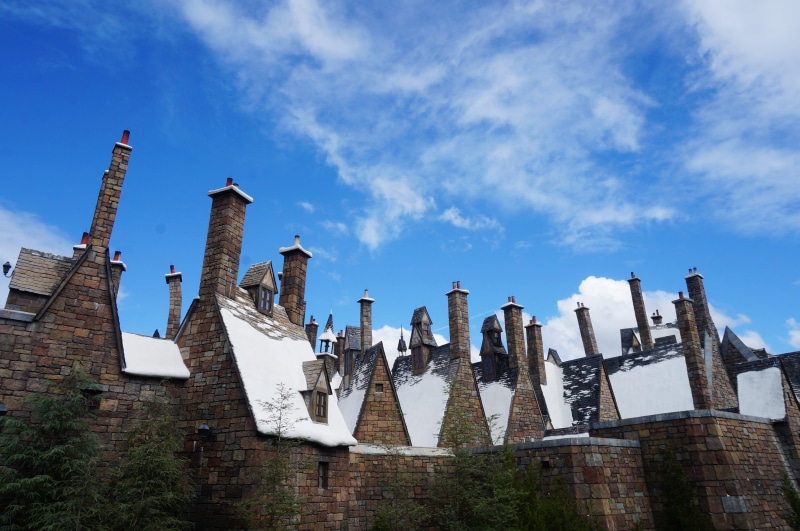 Harry, hogsmeade, architecture, day, belief, cloud - sky, travel destinations, ruined, wizarding world, building, religion, famous Place, Potter, outdoors
