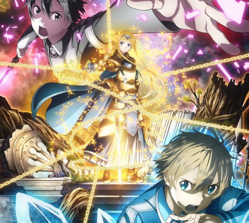 Alice Zuberg, Sword Art Online: Alicization, Sword Art Online, Kirito (Sword Art Online), Eugeo (Sword Art Online), 1080P